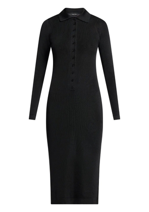 TOM FORD striped knit dress - Black