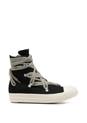 Rick Owens DRKSHDW eyelet lace-up sneakers - Black