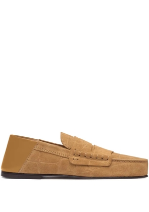 Jacquemus The Carré loafers - Brown