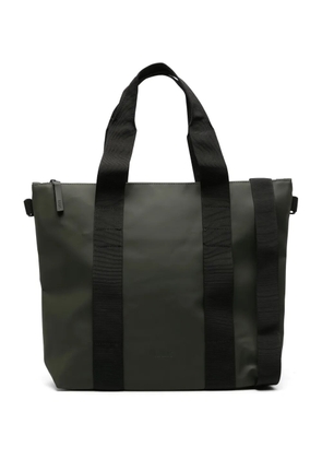 Rains logo-debossed tote bag - Green