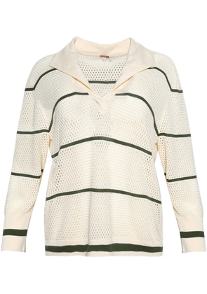 Johanna Ortiz Poca Vela polo top - Neutrals