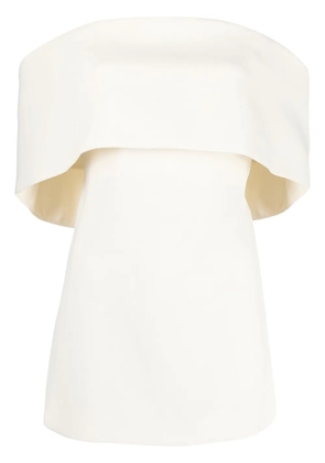 TOTEME off-shoulder strapless top - Neutrals