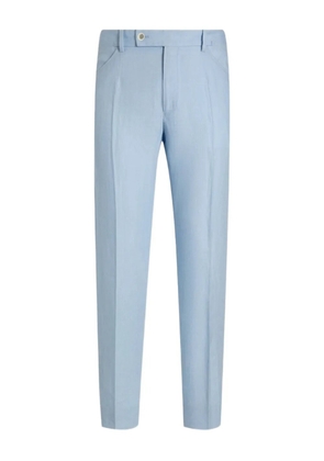 Dolce & Gabbana linen trousers - Blue