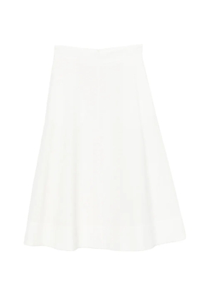 P.A.R.O.S.H. A-line midi skirt - White