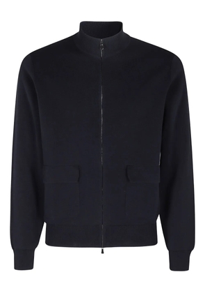 Filippo De Laurentiis zip-up high-neck jacket - Blue