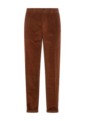 PT Torino corduroy cuffed trousers - Brown