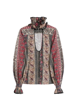 Valentino Garavani Voyage Imaginaire-print shirt - Red