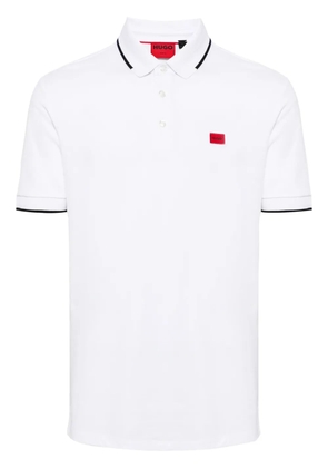 HUGO Deresino cotton polo shirt - White