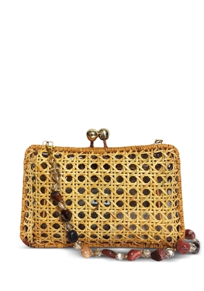 SERPUI Charlotte clutch bag - Neutrals