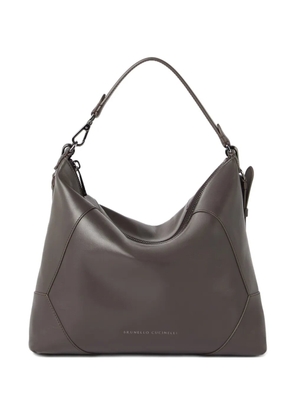 Brunello Cucinelli Duo hobo bag - Brown
