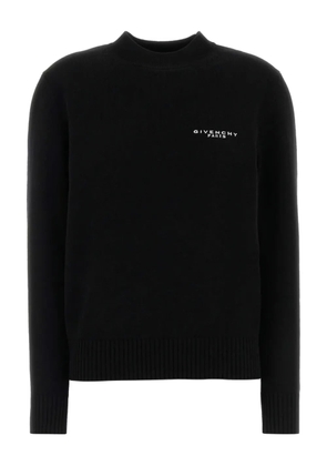 Givenchy logo-embroidered sweater - Black