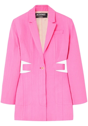 Jacquemus La Robe Bari blazer minidress - Pink