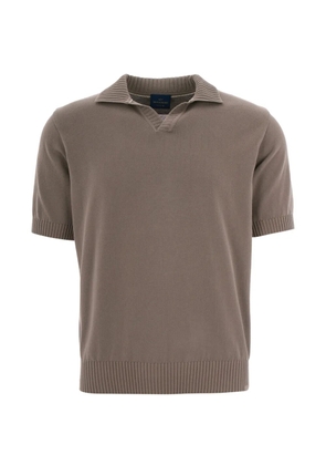 Paul & Shark V-neck T-shirt - Brown