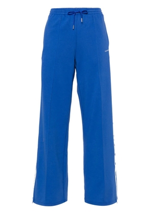 P.A.R.O.S.H. logo-embroidered straight trousers - Blue