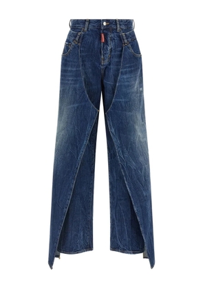DSQUARED2 x Bettter Double Wrap stonewash jeans - Blue