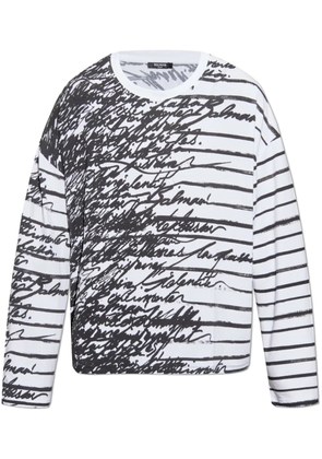 Balmain Love Letter T-shirt - White