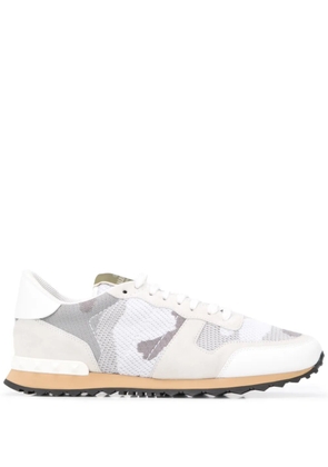 Valentino Garavani Camouflage Rockrunner sneakers - White