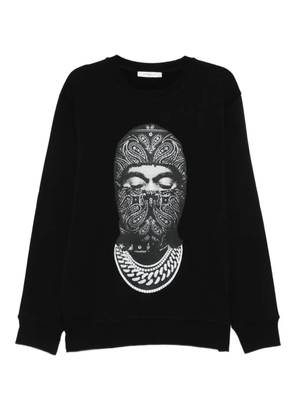Ih Nom Uh Nit bandana paisley-print sweatshirt - Black