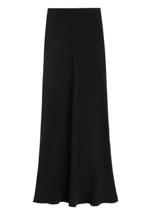 AMI Paris bias-cut maxi skirt - Black