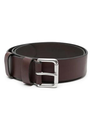 Polo Ralph Lauren Roller logo-debossed leather belt - Black