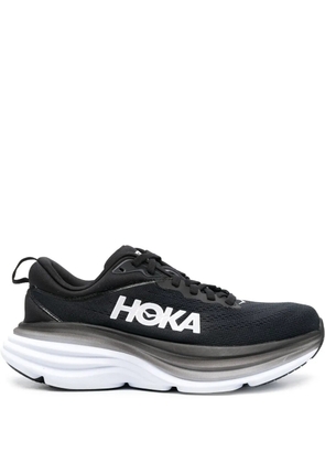 HOKA low-top running sneakers - Black