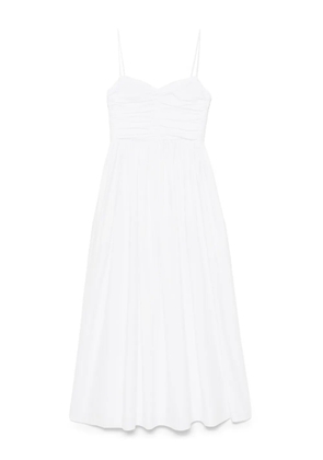 Matteau poplin maxi dress - White