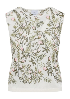 Giambattista Valli floral top - White