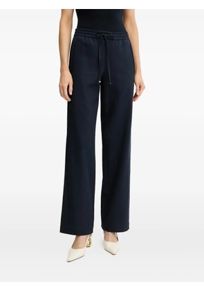 BOSS drawstring straight trousers - Black