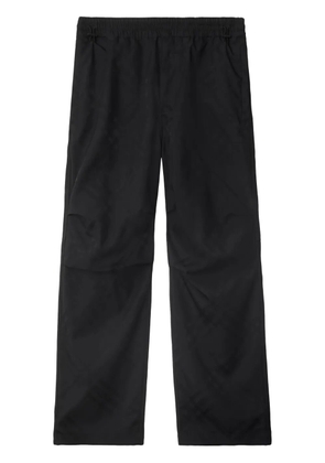 Burberry Check trousers - Black