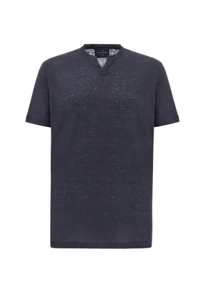 Paul & Shark open-collar T-shirt - Blue