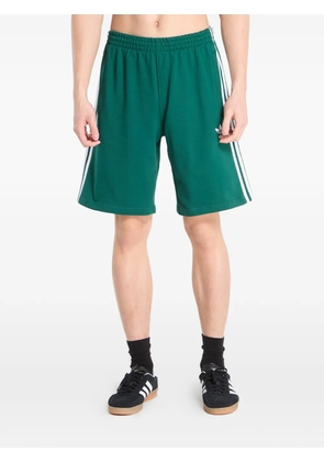 adidas logo-embroidered shorts - Green