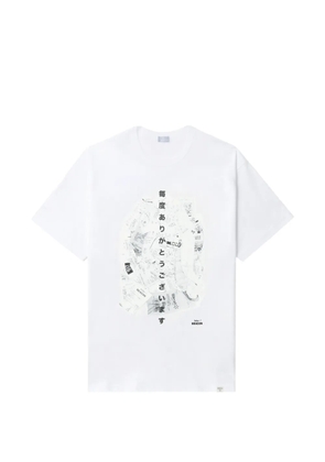 Kolor Beacon graphic-print cotton T-shirt - White