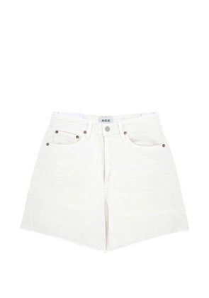 AGOLDE pocket cotton shorts - White