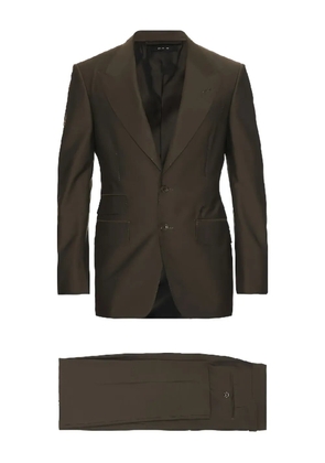 TOM FORD single-breasted suit - Brown