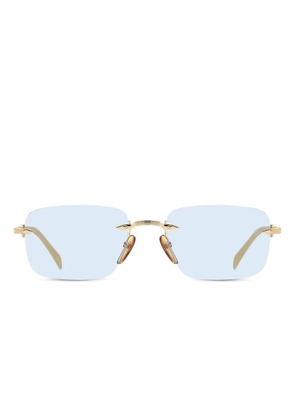 Eyewear by David Beckham rectangle sunglasses - Gold