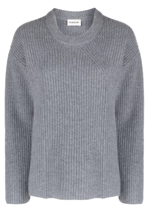 P.A.R.O.S.H. ribbed-knit cashmere jumper - Grey
