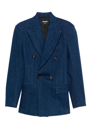 DSQUARED2 double-breasted jacket - Blue