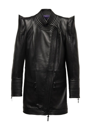 AME.M Cruella shoulder-panelled mini dress - Black