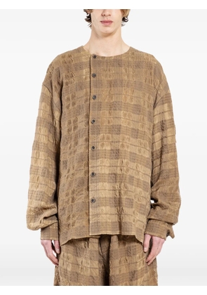 Uma Wang buttoned shirt - Yellow