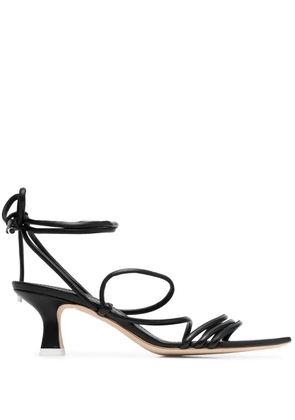 3juin pointed-toe 65mm sandals - Black