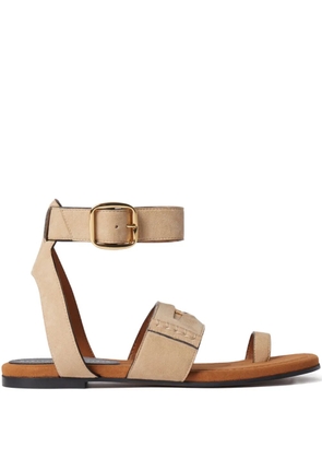 Stella McCartney suede sandals - Neutrals