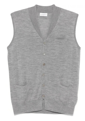Ballantyne V-neck vest - Grey