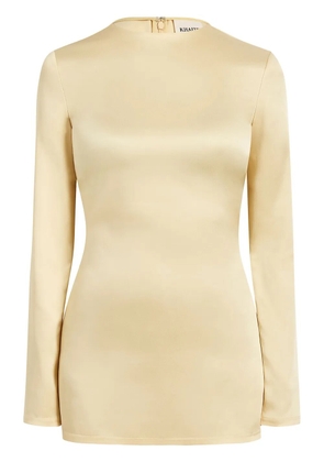 KHAITE Vlad blouse - Neutrals