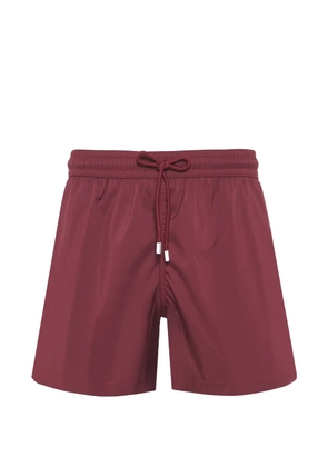 Fedeli Madeira drawstring swim trunks - Red