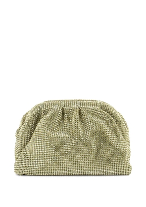 TWENTY FOURHAITCH Petra mesh clutch bag - Gold
