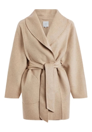Varley wrap belted jacket - Neutrals