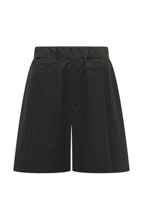 A Paper Kid logo-patch shorts - Black