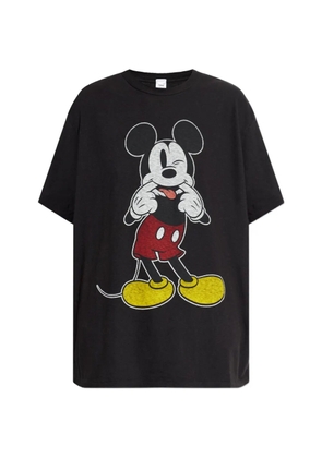 RE/DONE Silly Mickey Mouse T-shirt - Black