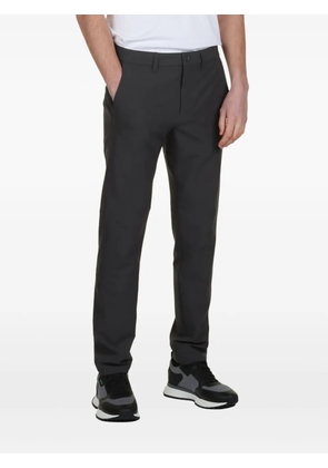 BOSS logo-patch chinos - Grey