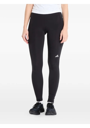 adidas logo-print leggings - Black